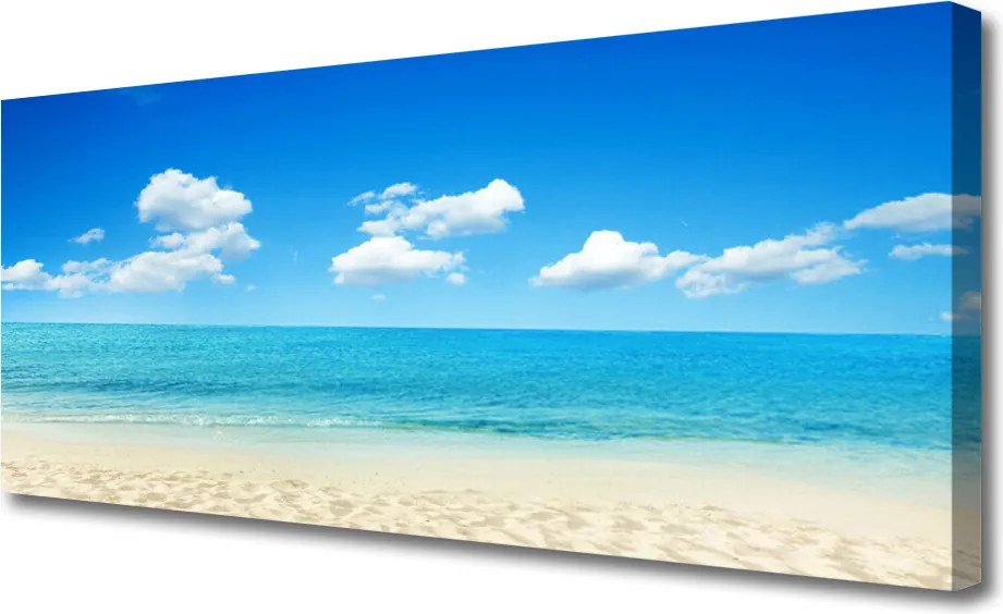 Obraz canvas Błękit Nieba nad Oceanem