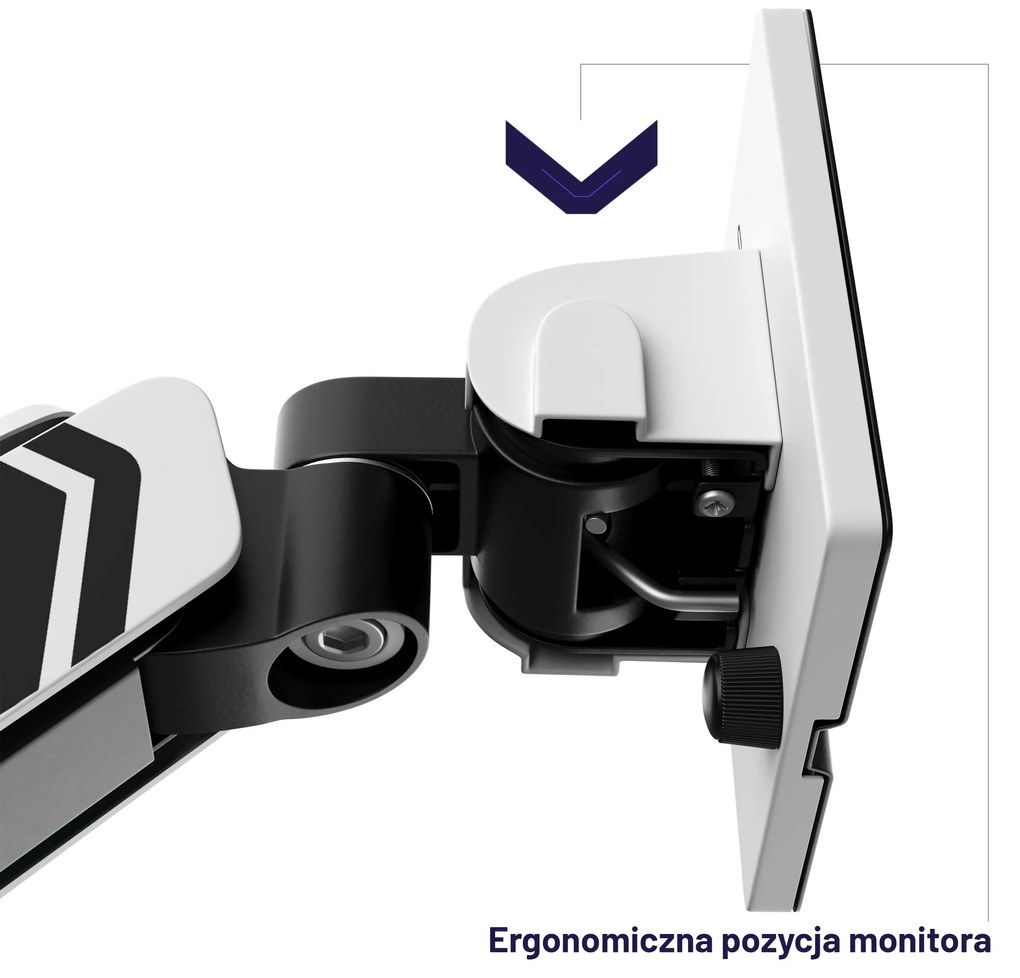 Uchwyt na monitor LED RGB X-Arm