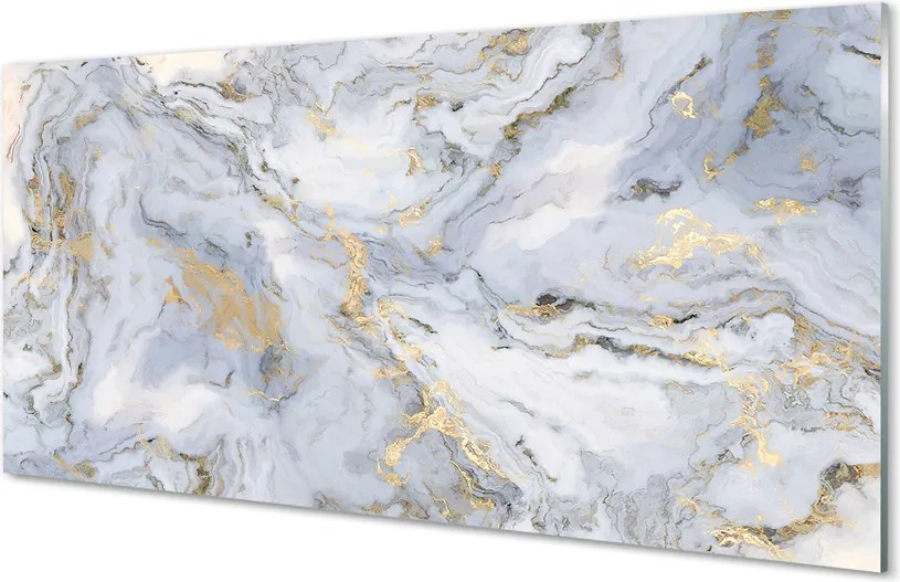 Panel szklany do Kuchni Ponadczasowa Ściana z Marmuru