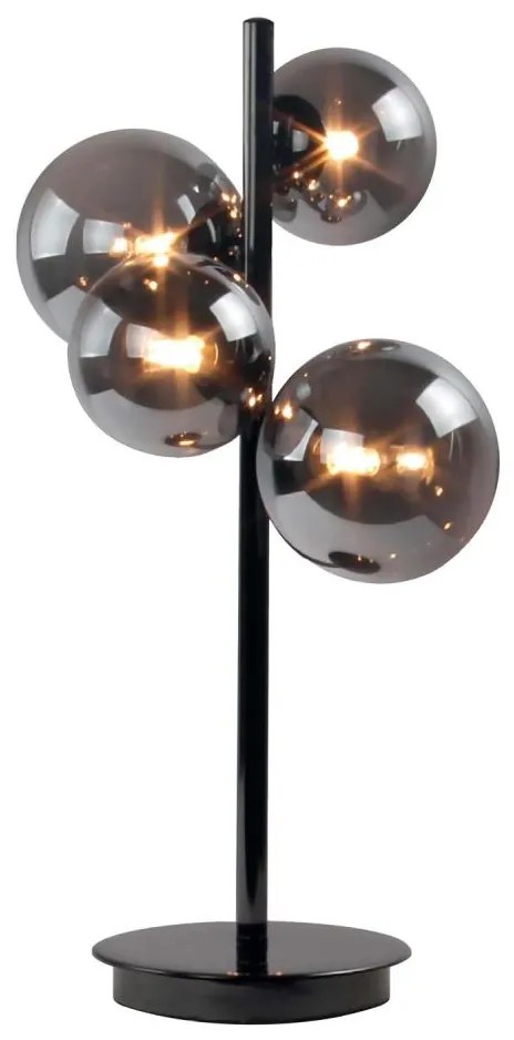 Wofi 8014.04.24.9000 - Lampa stołowa LED 4xG9/3W/230V czarna