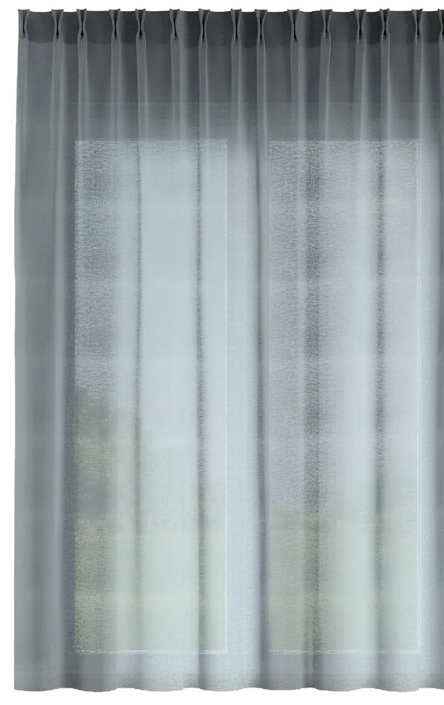 Firana na haczykach flex podwójnych