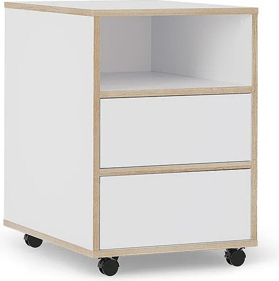 Kontener na rolki biały 42x55x60.5 tetrix