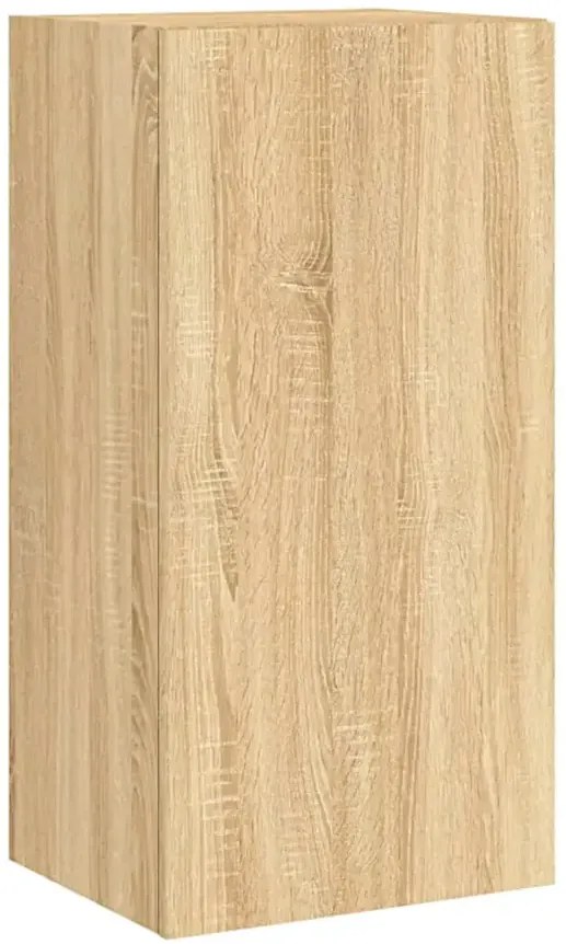 Szafki ścienne led w kolorze dębu sonoma W5-K86