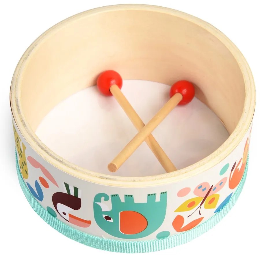 Zabawka muzyczna Drum Wild Wonders – Rex London