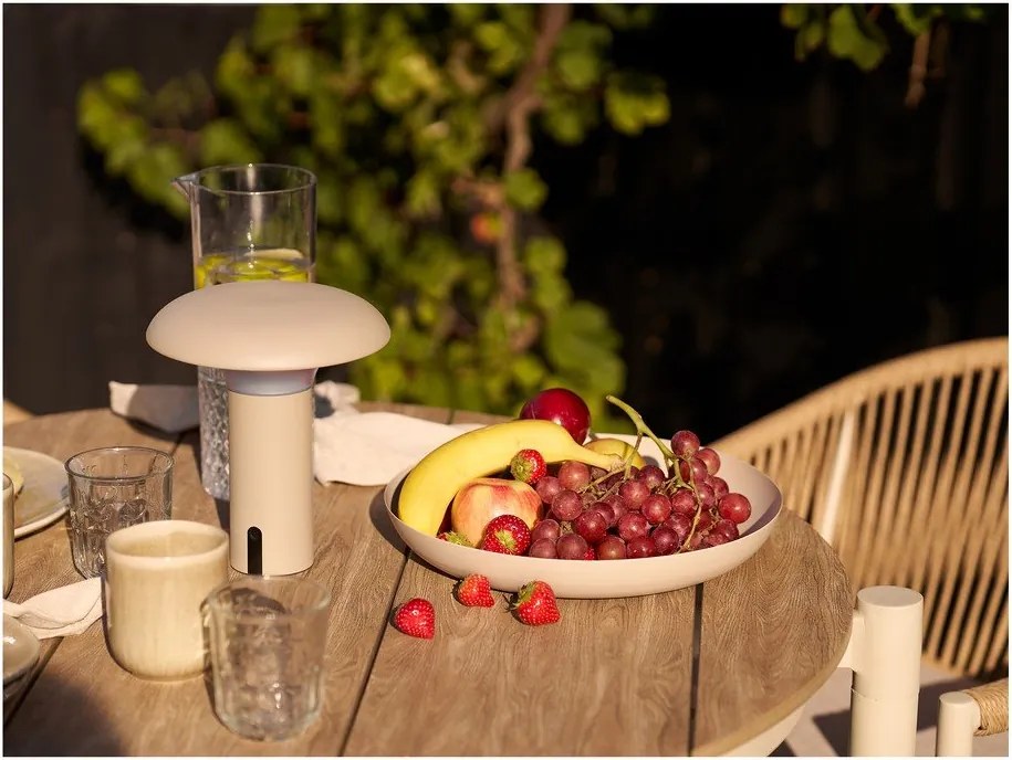 Lampa zewnętrzna stołowa LED na USB ø 18 cm Ramsey – House Nordic