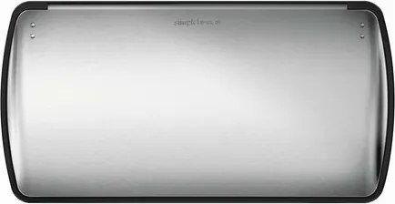 Simplehuman Prostokątny kosz na śmieci z pedałem, 46 l, stal