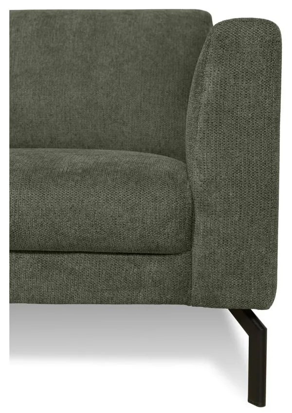 Ciemnozielona sofa 165 cm Gomero – Scandic