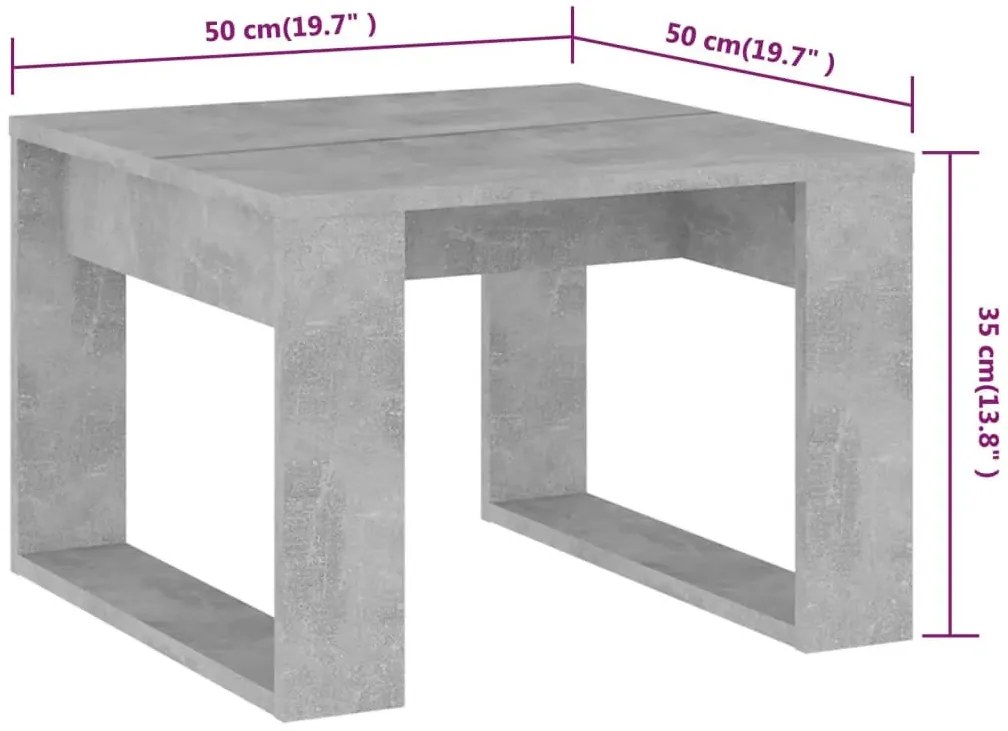 Klasyczny stolik kawowy beton - Atrogi