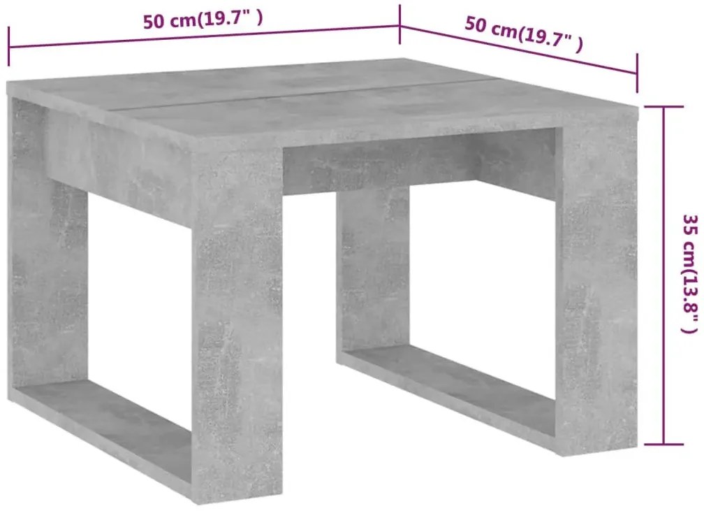 Klasyczny stolik kawowy beton - Miro