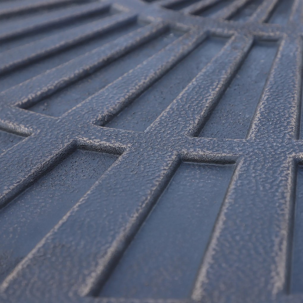 Outsunny Obciążniki do Parasoli Przeciwsłonecznych Półokrągłe Brąz 30kg 2 sztuki | Aosom PL