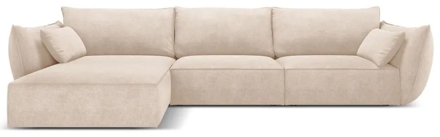 Beżowy narożnik (lewostronny) Vanda – Mazzini Sofas