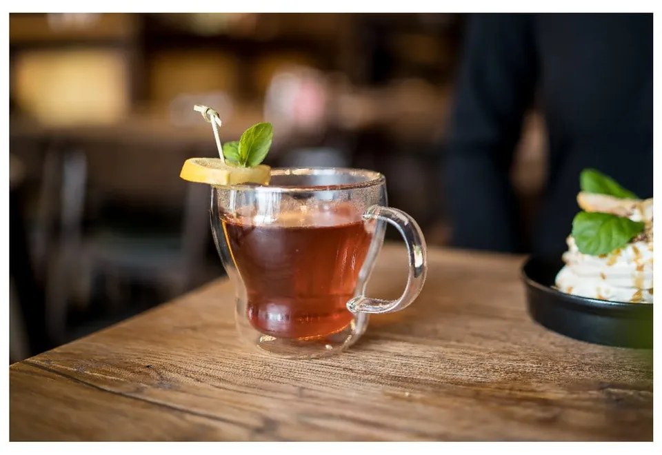 Szklane kubki do cappuccino/z podwójną ścianką zestaw 2 szt. 370 ml Bolla – Vialli Design