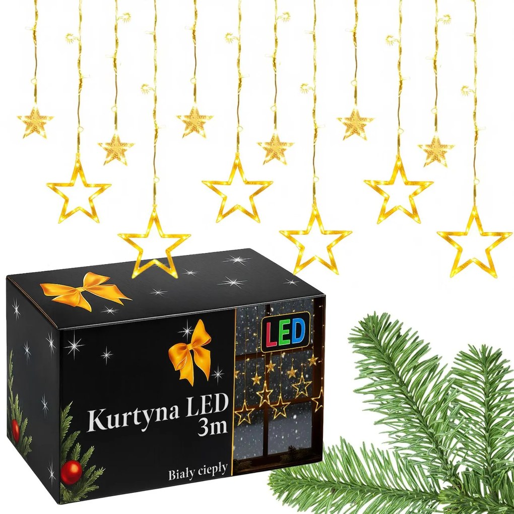 Kurtyna świetlna LED GL2002 3m