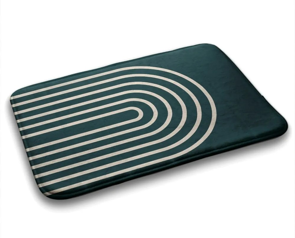 Antypoślizgowy dywanik łazienkowy Antypoślizgowy dywanik łazienkowy Geometryczny Wzór