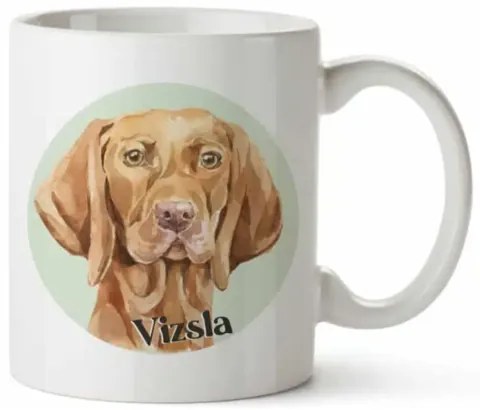 Bohemia Gifts Kubek ceramiczny - Vizsla, 350 ml