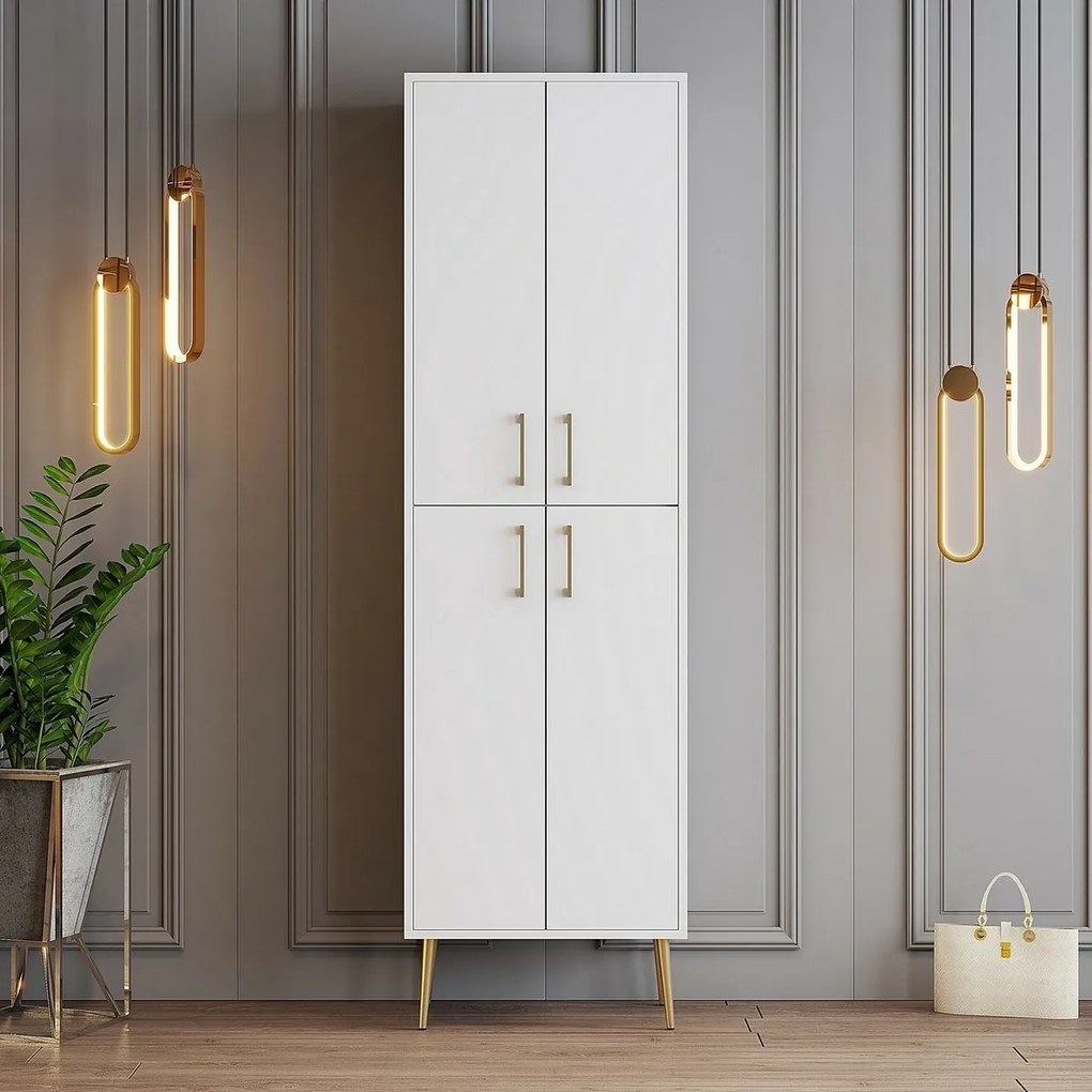 Szafa Berlin White and Gold