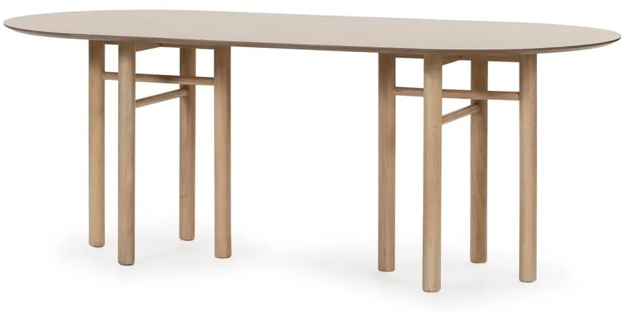 Owalny stół Teulat Junco, dł. 200 cm