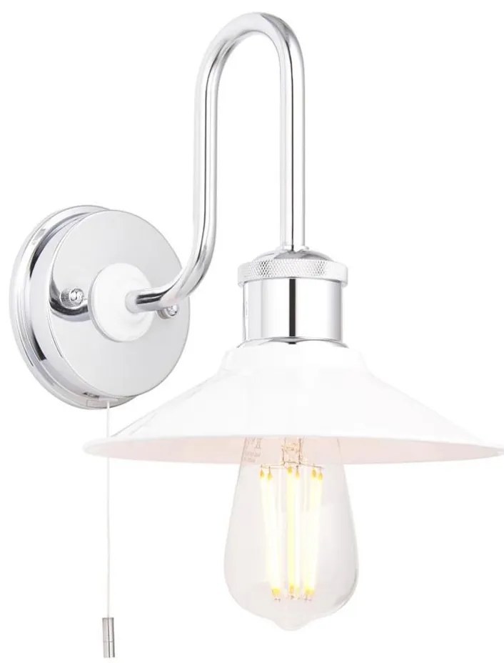 Endon 95508 - Kinkiet łazienkowy MARIS 1xE27/6W/230V IP44 chrom błyszczący