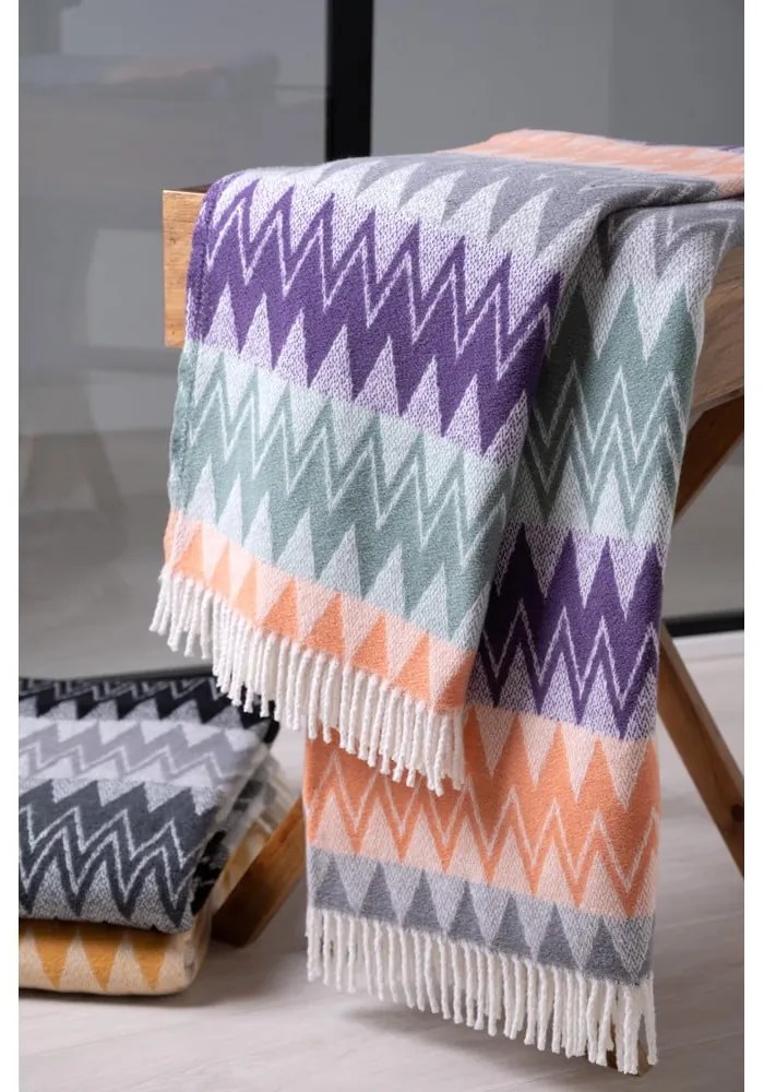 Koc 140x180 cm Zig Zag – Euromant