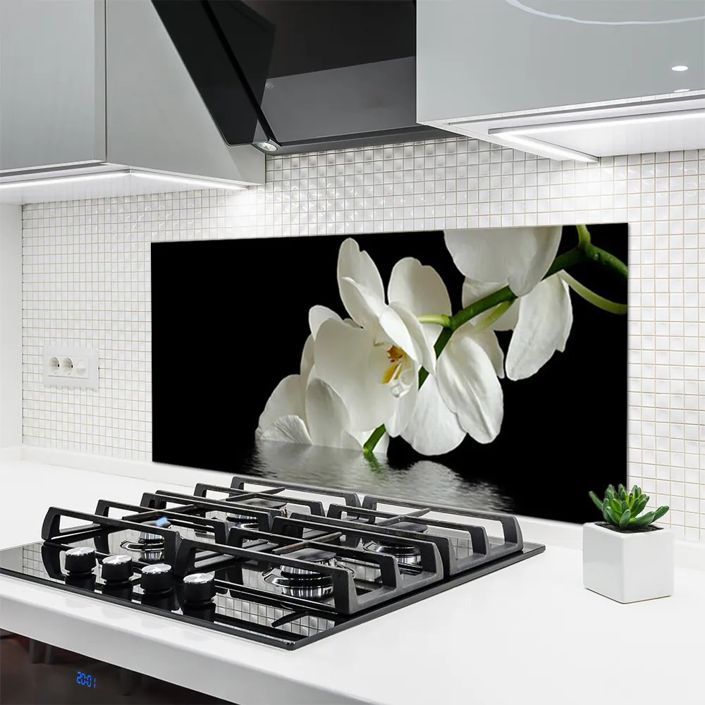 Panel nad blat kuchenny Orchidea Zanurzona w Wodzie