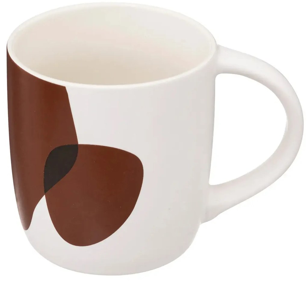 Kubek na herbatę OLME, porcelanowy, duże ucho, 350 ml