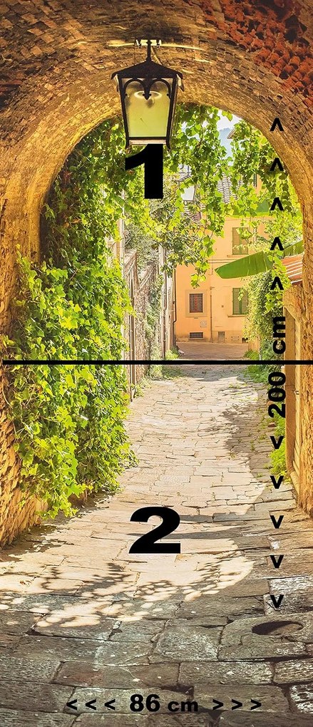 Fototapeta na drzwi SICILIA 86x200 cm