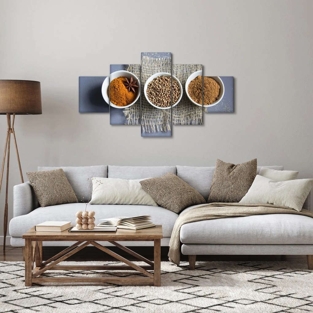 Obraz przypraw (125x70 cm)