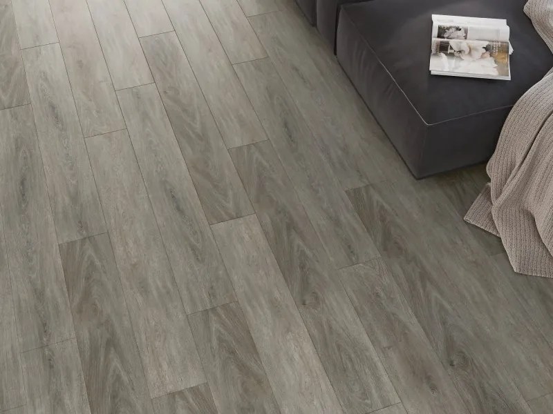 Mexen La Porte próbka paneli winylowych SPC 6,5 mm, podkład IXPE 1,5 mm, 4 V-Fuga, Dąb - F1026-S