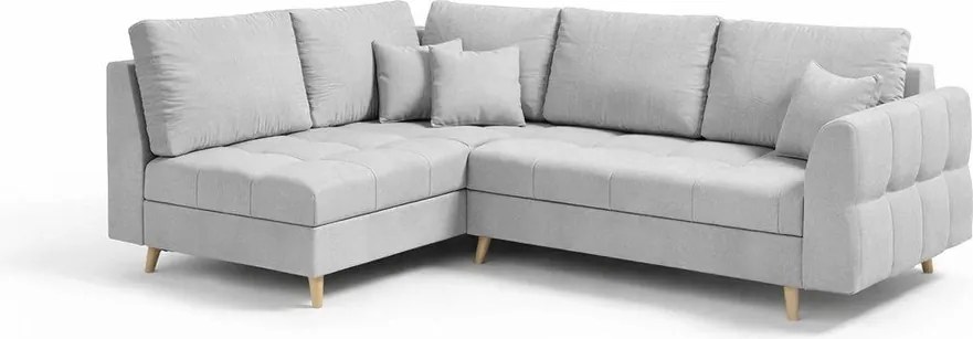 Szary narożnik (lewostronny) Ariella – Ropez