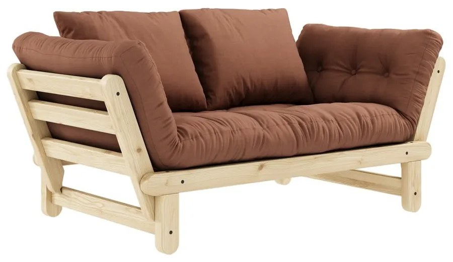 Sofa wielofunkcyjna Karup Design Beat Natural Clear/Clay Brown