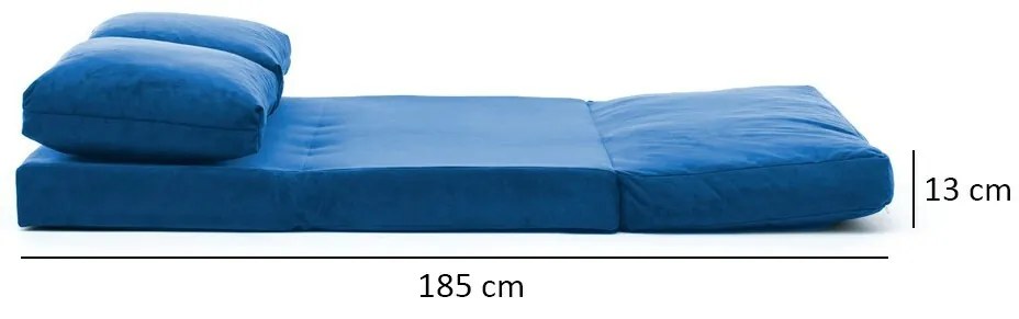 Sofa rozkładana Taida Blue