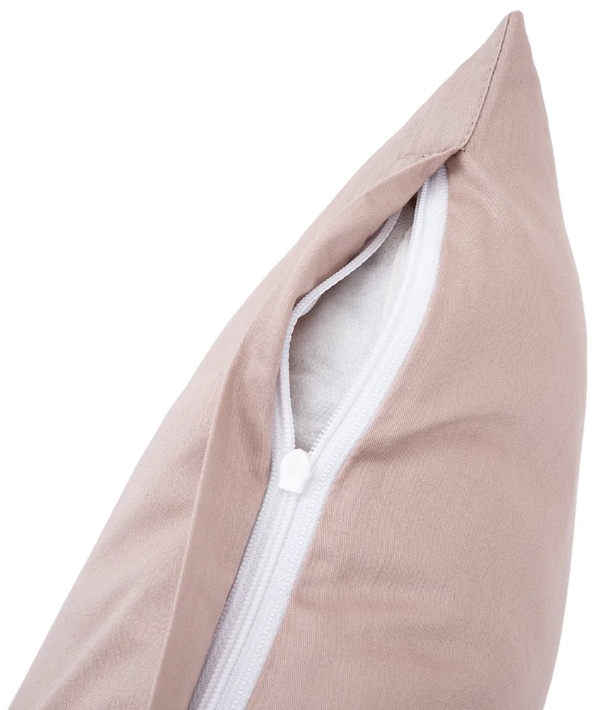 4Home Poszewka satynowa na poduszkę Cappuccino, 45 x 45 cm