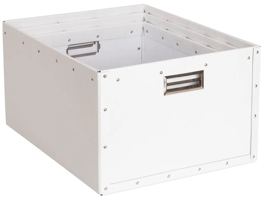 Białe kartonowe pojemniki zestaw 3 szt. Ture – Bigso Box of Sweden