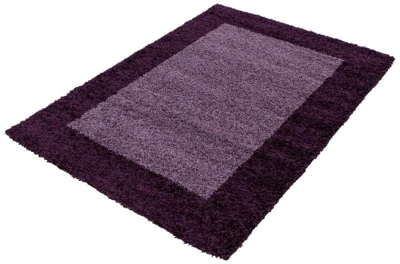 Dywan Shaggy Life ciemny fiolet 100 cm x 200 cm