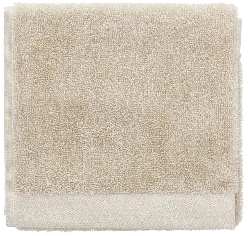 Beżowy bawełniany ręcznik frotte 40x60 cm Comfort – Södahl