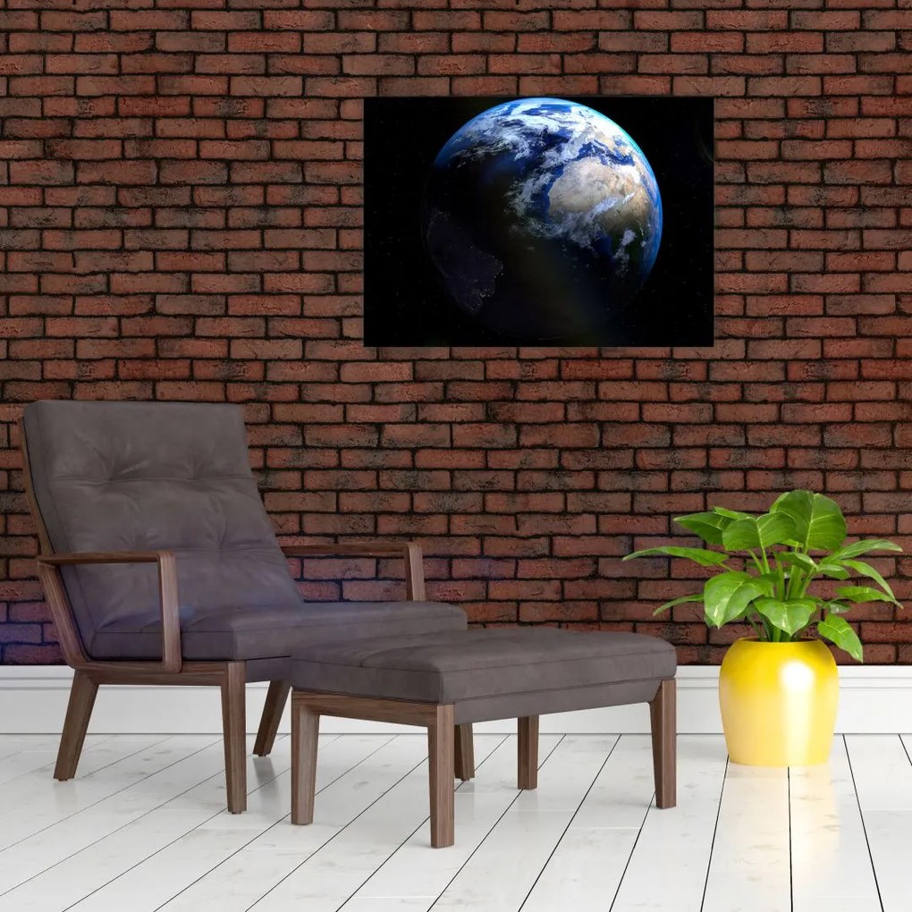 Obraz planety Ziemia (70x50 cm)