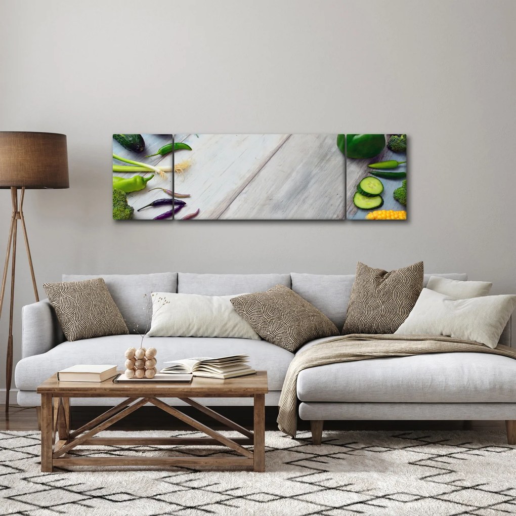 Obraz warzyw (170x50 cm)