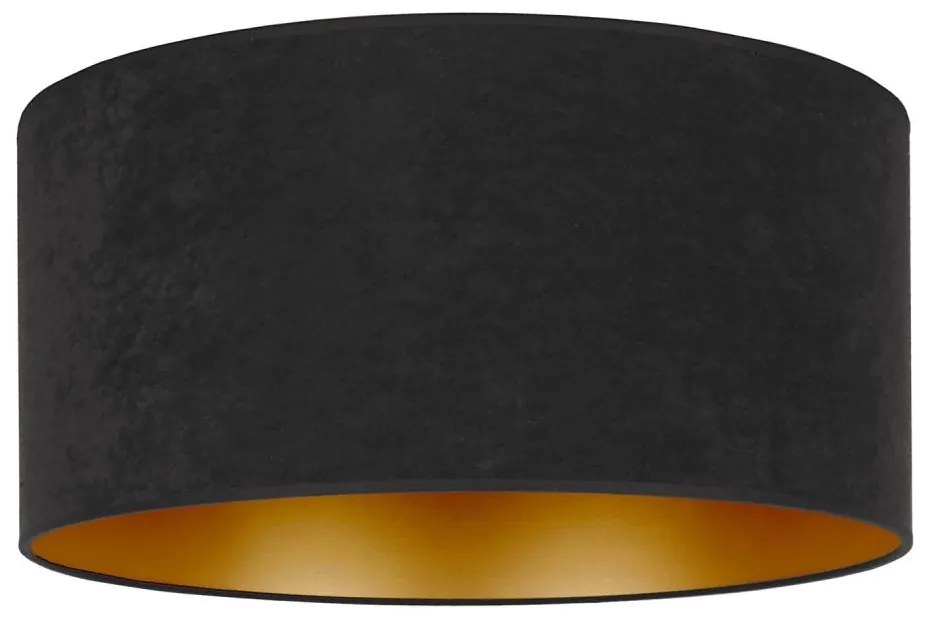 Duolla - Lampa sufitowa ROLLER 3xE27/15W/230V pr. 60 cm czarno-złota