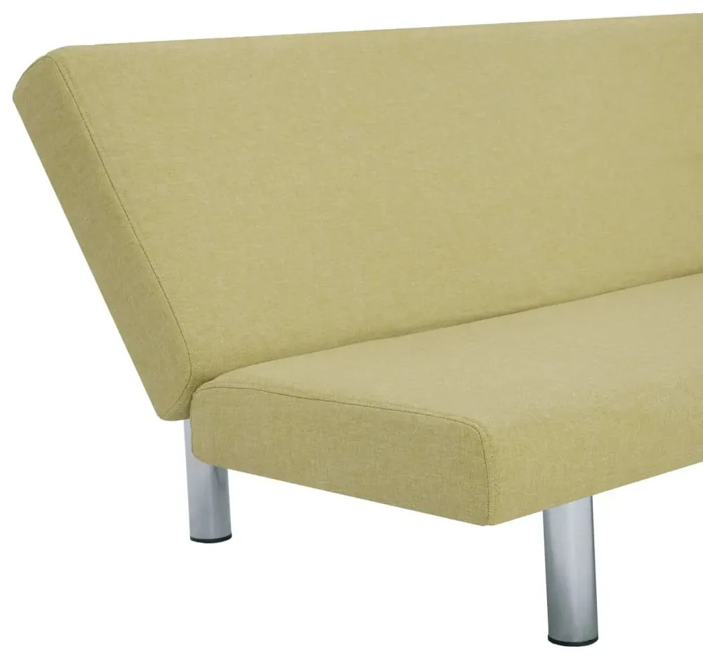 Tapicerowana sofa Melwin 2X – zielona