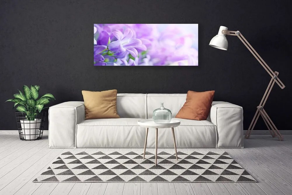 Obraz drukowany na płótnie Wykwintny Ogród Kwiatowy