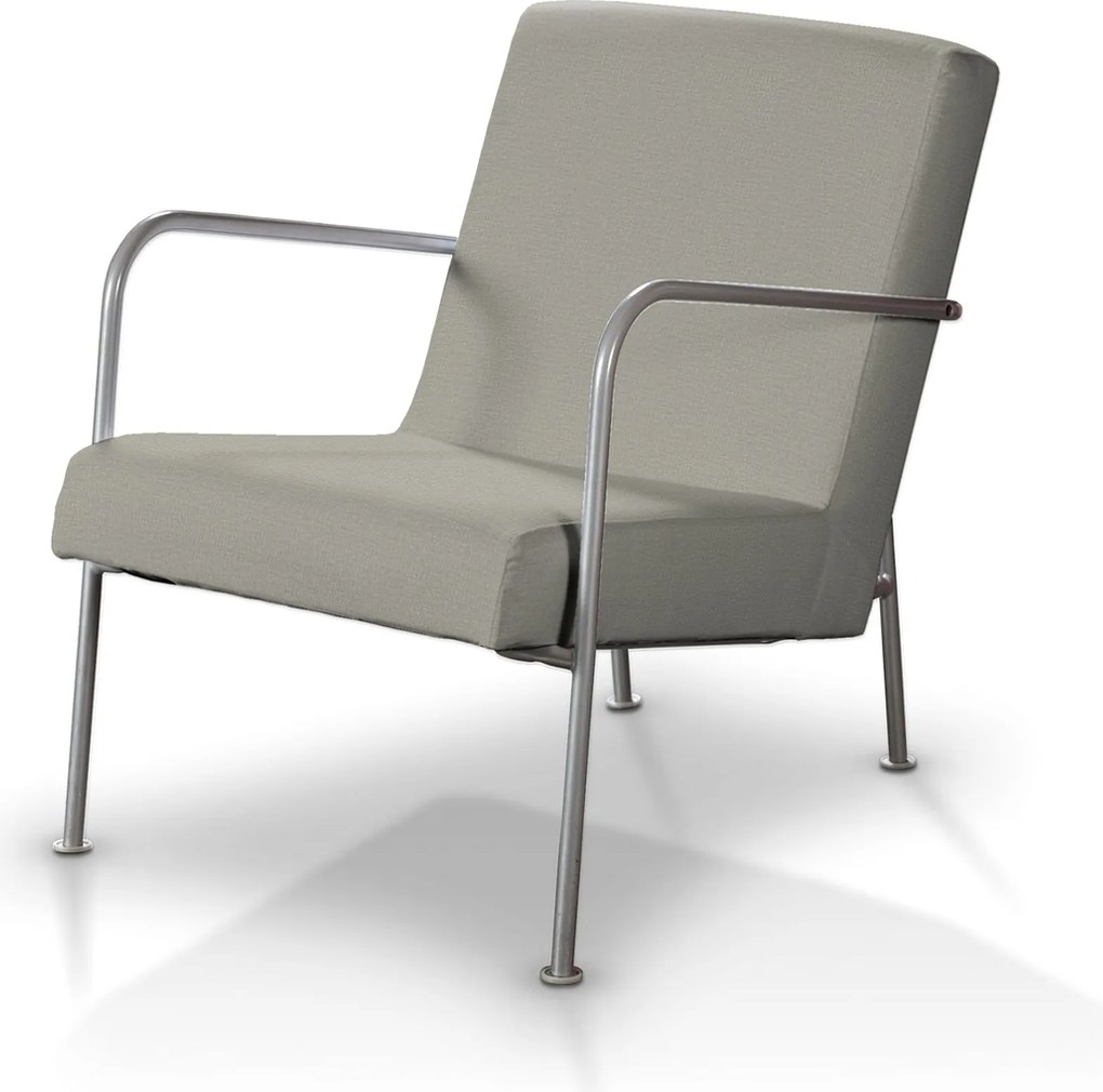 Pokrowiec na fotel Ikea PS kolor zielony tkanina welwetowa