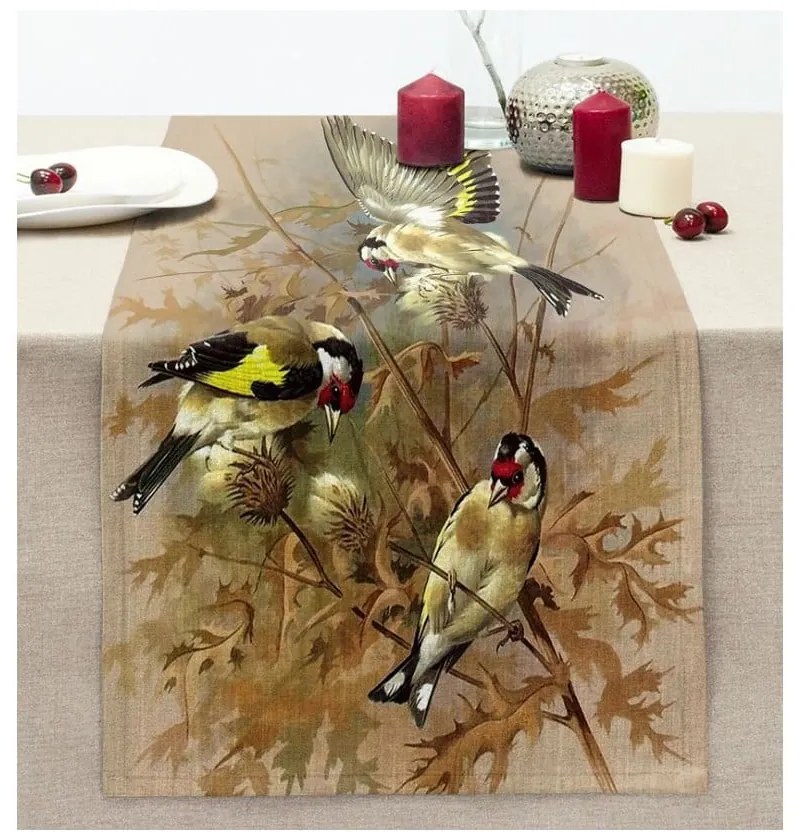 Bieżnik 40x130 cm Yellow Bird – Mila Home