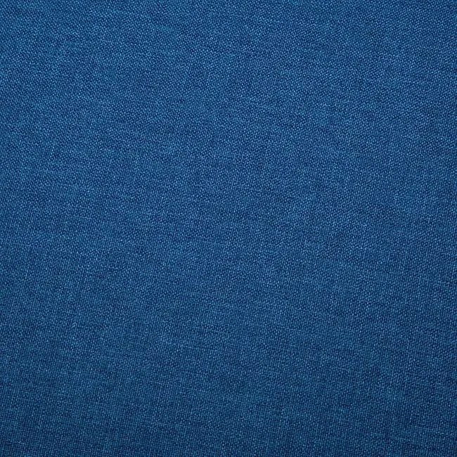 Trzyosobowa sofa pikowana niebieska L3-L91
