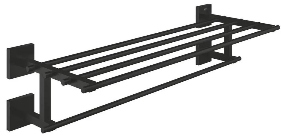 GROHE 410992430 - Wielofunkcyjny wieszak na ręczniki START CUBE 600 mm czarny