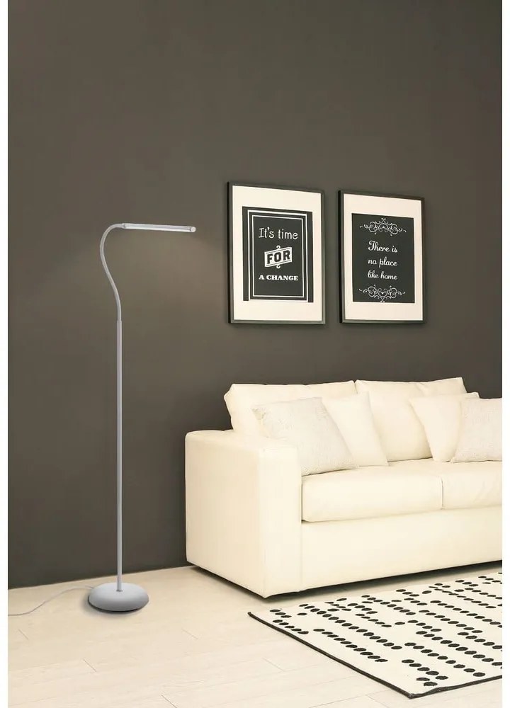 Biała lampa stojąca LED (wysokość 130 cm) LAROA – EGLO