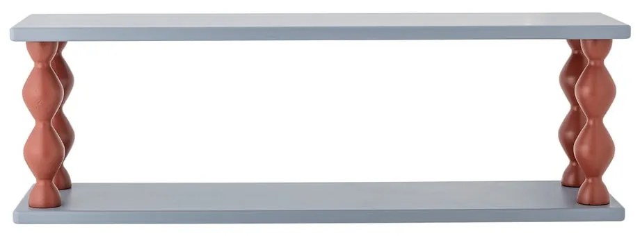 Niebieska wielopoziomowa półka dziecięca 80 cm Bibiola – Bloomingville Mini