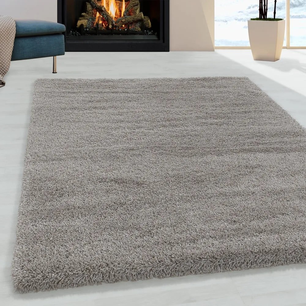 Jasnobrązowy dywan 120x170 cm Fluffy – Ayyildiz Carpets