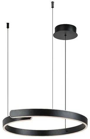 Rabalux 72114 wiszący żyrandol LED Silnora 35W, czarny