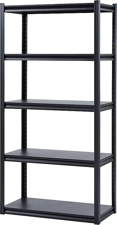 Metalowe Regały Garażowe SucceBuy 5-Poziomowe Regały Garażowe, 46 cm G x 91 cm W x 183 cm W
