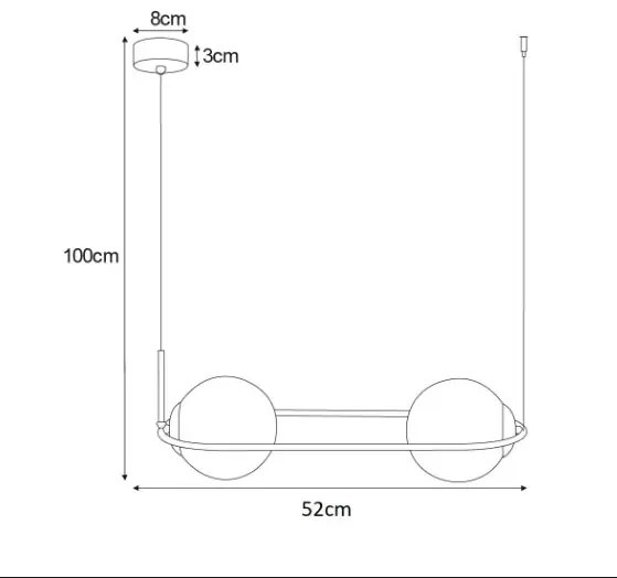 Lampa wisząca nad stół z grafitowymi kloszami - 18X A200 F8-C65